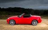 Toit pliant de la Mazda MX-5