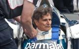 Nelson Piquet reunited with BMW-powered Brabham BT52 at Goodwood