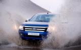 Ford Ranger in water