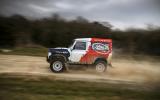 Land Rover Defender Challenge off-roading