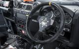 Land Rover Defender Challenge dashboard
