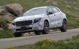 2014 Mercedes-Benz GLA - latest spy shots