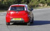MG3 rear cornering