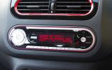 MG3 infotainment system