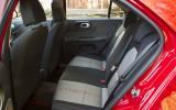 MG3 rear seats