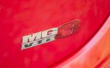 MG3 badging