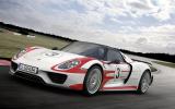 Porsche 918 Spyder improves performance 