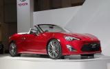 Toyota FT-86 Open concepts roof shown