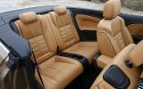 Vauxhall Cascada rear seats