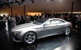 Mercedes-Benz S-class coupe shown