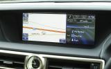 Lexus GS300h infotainment