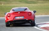 4C's 0-62mph time is 4.5 seconds