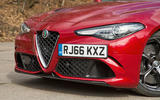 Alfa Romeo Giulia Quadrifoglio front grille
