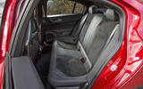 Alfa Romeo Giulia Quadrifoglio rear seats