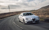 Alfa Romeo Giulia cornering