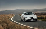 Alfa Romeo Giulia on the road