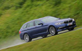 Alpina B5 cornering