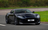 aston martin dbs 770 review 2023 01 cornering front