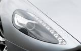 Aston Martin Rapide's distinctive headlight