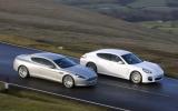 Aston Rapide v Porsche Panamera