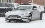Aston Vantage facelift spied