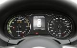 Audi A3 e-tron instrument cluster