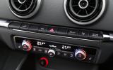 Audi A3 e-tron climate controls