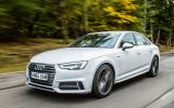 Audi A4 review hero front
