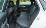 Audi A4 rear seats