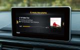 Audi A4 MMI infotainment system