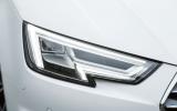Audi A4 LED headlights