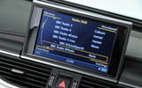 Audi A6 infotainment system