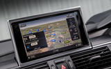 Audi A7 MMI infotainment system
