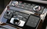Audi A8 centre console