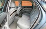Audi A8 rear seats