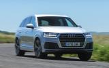 The Audi Q7's optional air suspension results in a comfortable and compliant ride