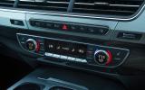 The climate control switchgear in the Audi Q7