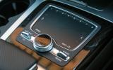 The infotainment control touch pad fitted in the Audi Q7