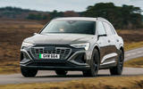 audi q8 e tron review 2023 001 cornering front