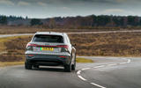 audi q8 e tron review 2023 003 cornering rear