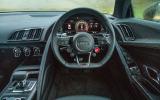 Behind the wheel of the Audi R8 V10 Plus