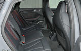 Audi RS3 rear seats