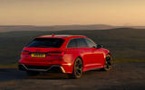 audi rs6 performance review 2023 24 static rear