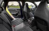 Audi RS6 rear seats