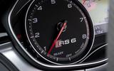 Audi RS6 rev counter