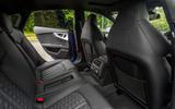 Audi RS7 rear seats