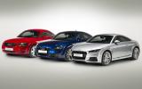 New Audi TT meets its ancestors - picture special