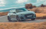 Audi RS6 review front three quarter lead