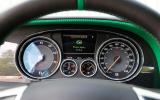Continental GT3-R's instrument cluster