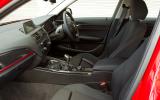 BMW 1 Series front seats